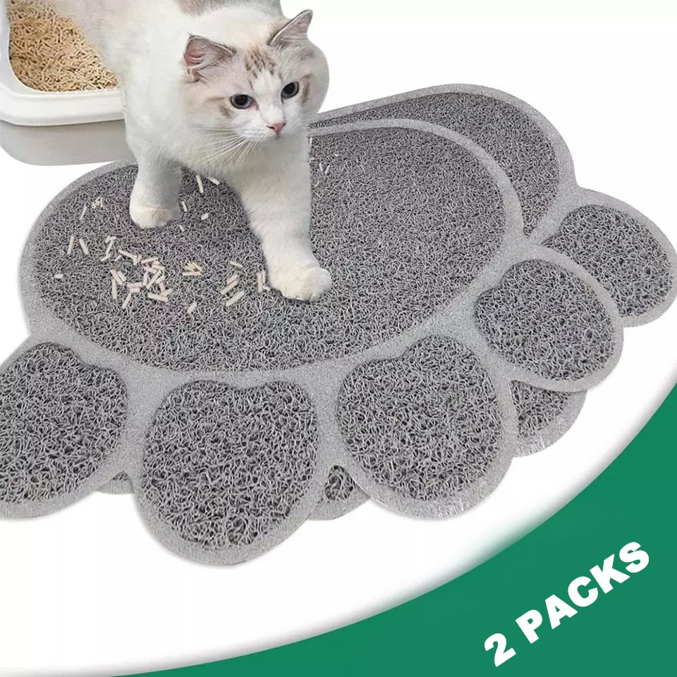 Double Layer Cat Mat Pet Litter Trap - petssportsandmore
