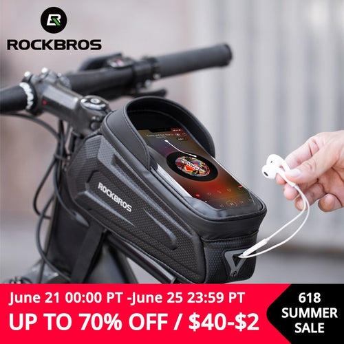 ROCKBROS Bicycle Bag Waterproof Touch Screen Cycling Bag - petssportsandmore